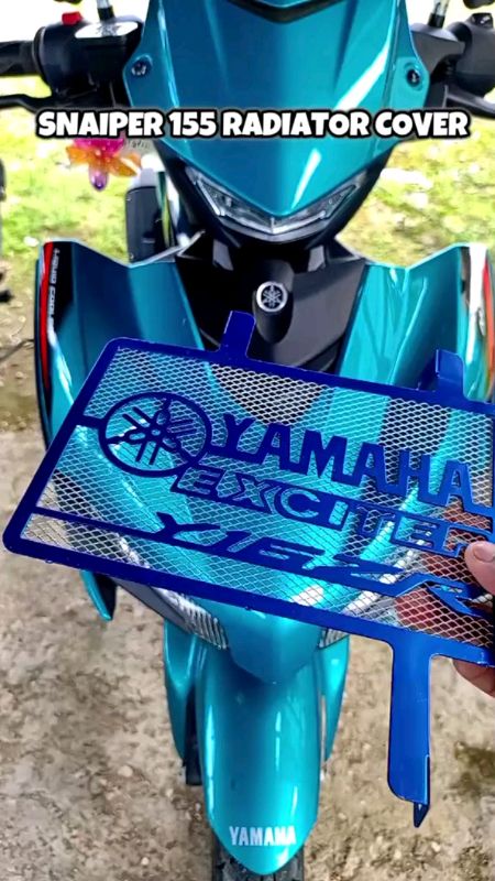 For Yamaha Sniper 155 Radiator Cover Alluminum Alloy Net#FollowForMore #MasMuraSaShopee #HugotSaShopee