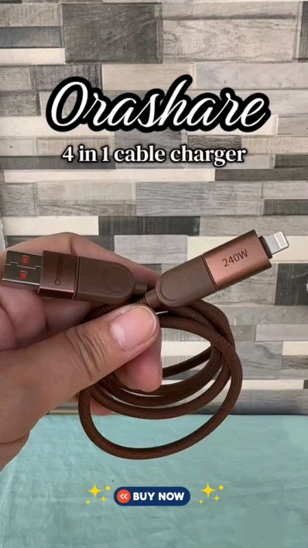 Orashare 4 in 1 cable. #CableFinds #Orashare #orasharecable #MasMuraSaShopee #checkoutna