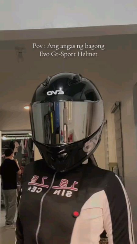 Check out EVO GT SPORT FULL FACE SINGLE VISOR WITH FREE CLEAR LENS for ₱3,500. Get it on Shopee now! #trending #helmet