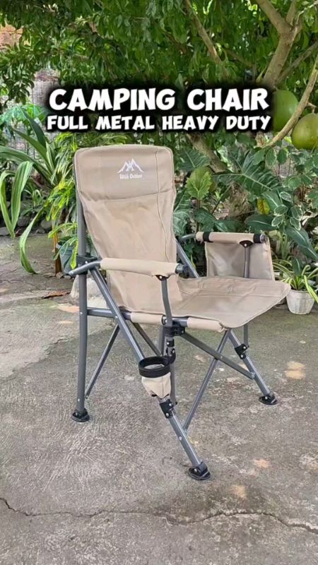 #Outdoorfoldingchair #heavydutyCampingChair #Portablefishingchair  220KG Large LoadBearing #campingchair #durablecampingchair #highqualitycampingchair