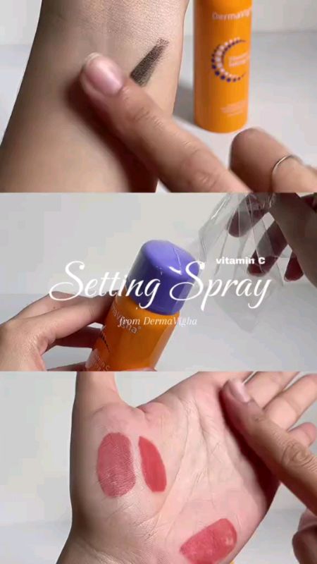 VITAMINS C SETTING SPRAY #vitaminsc #settingspray #MakeUpSpray