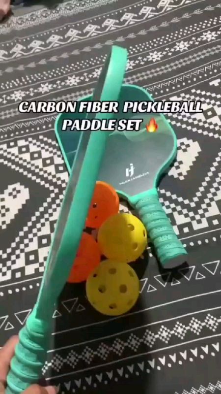 Lightweight Pickleball Paddle Set With 2 Rackets/2 Balls USAPA Standards Non-Slip Grip #FreeCoinsInShopeeVideo #MasMuraSaShopee