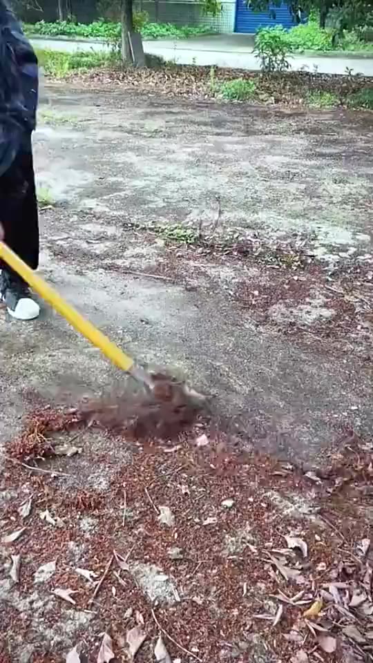 Multifunctional Cleaning Shovel(with 1.2m hangle),Outdoor Livestock Shovel,Weed Scraper Shovel