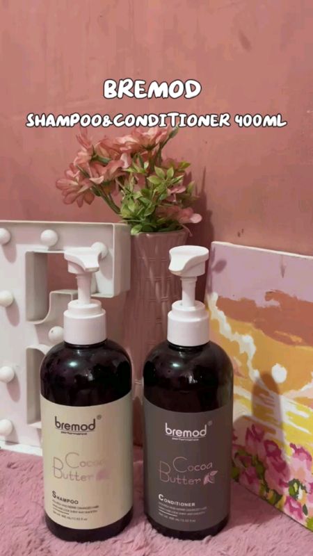 #Bremod 400ml Hair Conditioner & Shampoo Washing Care Scalp Damage Frizzy Dry Hair BR-H040/BR-HX014#buynow #MasMuraSaShopee #FreeCoinsInShopeeVideo