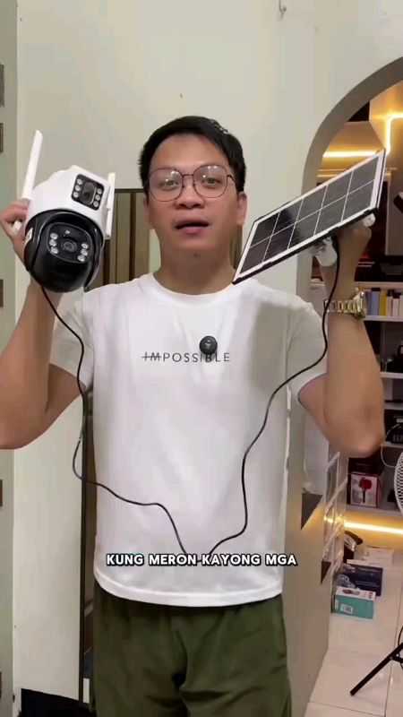 #V380 #Pro #smart #4KHD #DualLens #Solar #secuity #CCTV #Camera #Outdoor  #waterproof #mobile #detection  #Alarm #trending #tool #diy #fashion