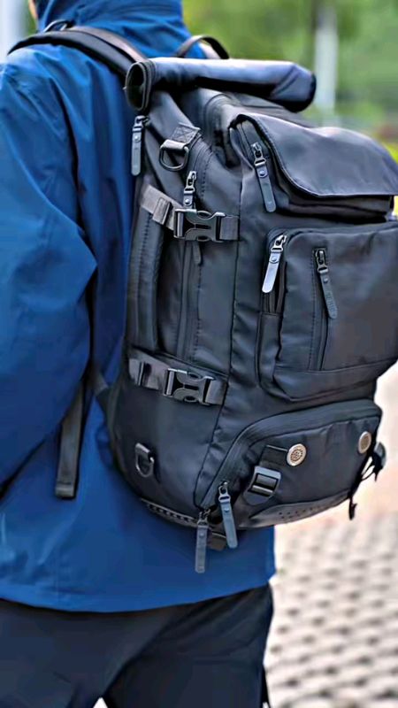 Multifuntional Travel Backpack Large Capacity Waterproof Outdoor Hiking B...#masmurasashopee #HugotSaShopee #freecoinvideosashopee