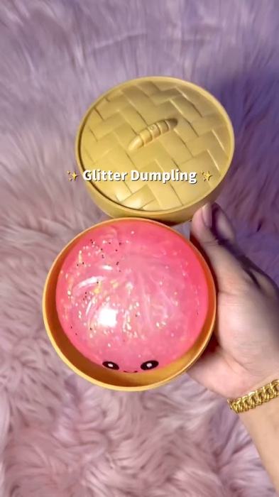 New Glitter Dumpling Squishy Toy Simulation Squeezable Dumpling Stress Relief Toy Mystery Blind Box#dumpling #toy #MasMuraSaShopee #HugotSaShopee #fyp