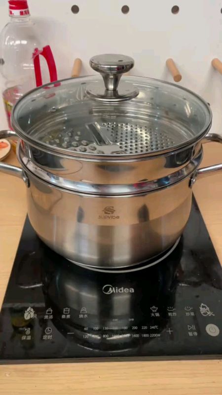 #SUPVIBE #24CM #SoupPot #304 #StainlessSteel #CasseroleWithShreddedSteamer #CookingPot #Kitchenware #goodquality #checkout #bilinakayosapanindako