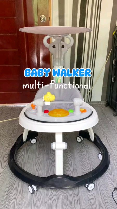 Baby Walker Suitable For 6-24 Months Infant multi-functional Adjustable Foldable with music