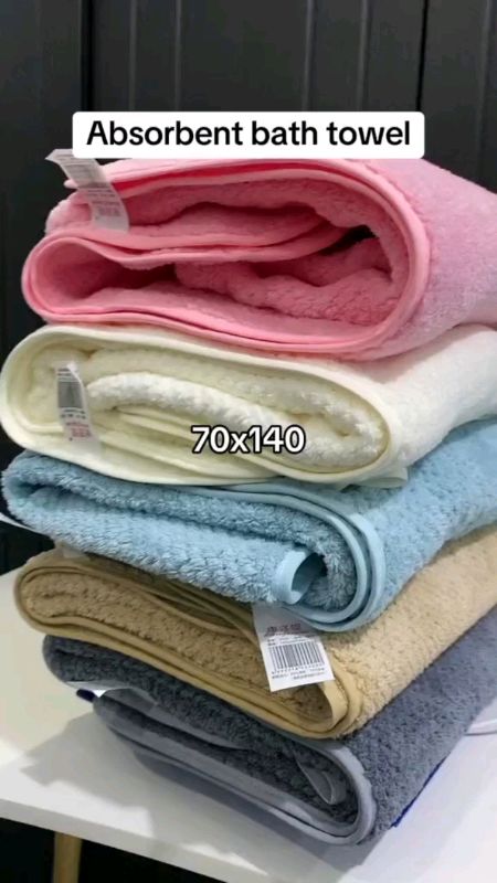 100% cotton towel for adult super soft thickened highly recommend #shopee #MasMuraSaShopee #trending#viral#fyp