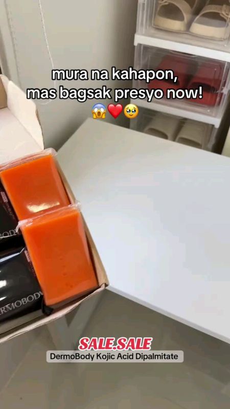 DermoBody Kojic Acid Brightening Soap 💯 #kojic #whiteningsoap #ShopeePHPaydaySale #FreeCoinsInShopeeVideo #MasMuraSaShopee #viral #trending