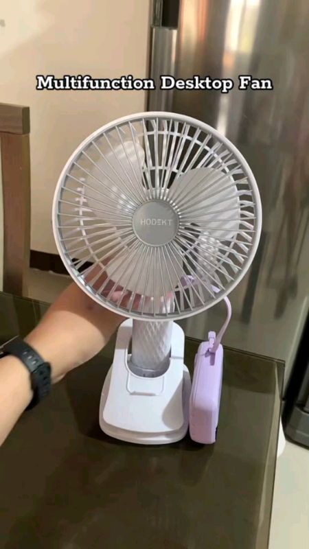HODEKT 3-in-1 Portable Clip Fan Rechargeable2500 mAh Battery#MasMuraSaShopee #HugotSaShopee #ShopeePHPaydaySale #FreeCoinsInShopeeVideo #fyp