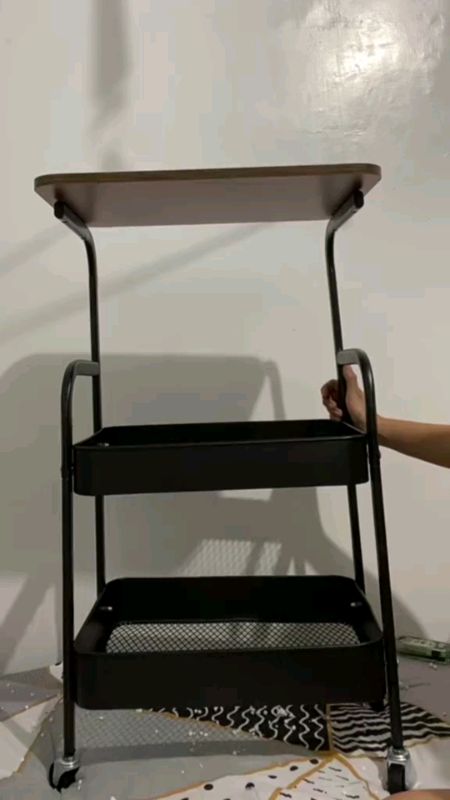 #trolly cart storage rack❤️