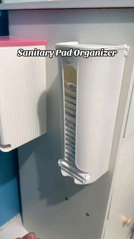 Self Adhesive Wall Mounted Organizer Lid Dispenser #buynow #MasMuraSaShopee #FreeCoinsInShopeeVideo #viral #trending