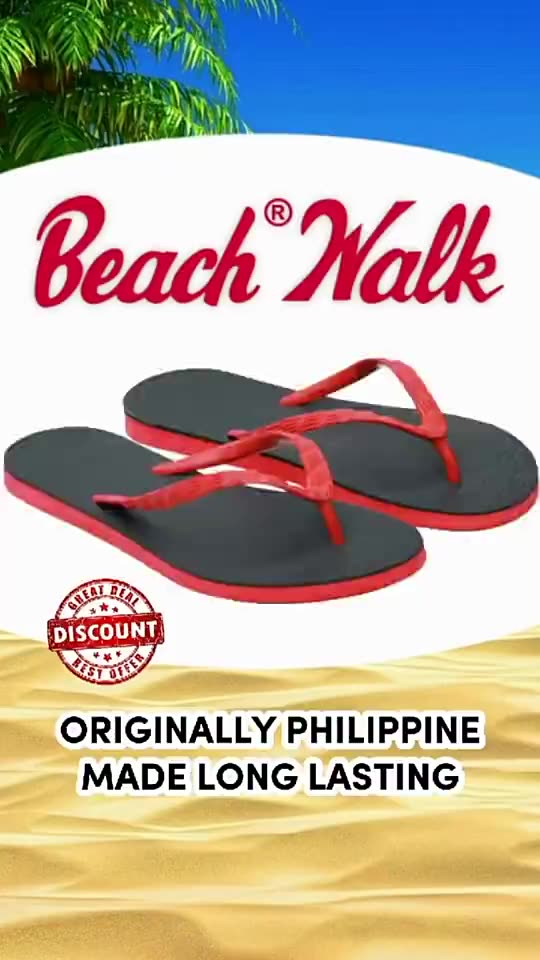 BEACHWALK ORIGINAL Mono Color Slippers Flip Flop Authentic Sandals