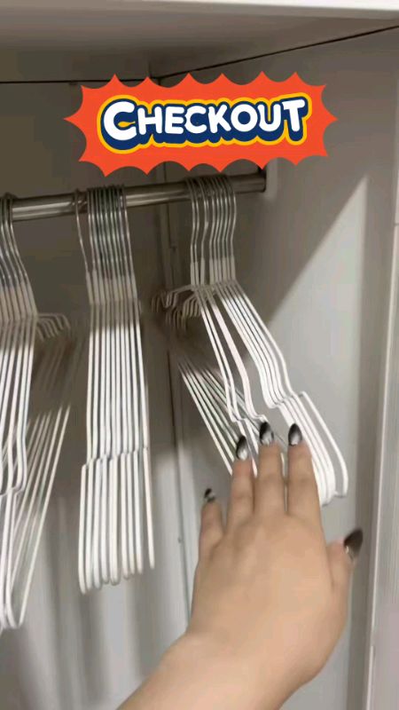 📍📍Stainless Steel Strong Drying Hanger🤗🛒 #WishlistMoSagotKo #ShopeePHPaydaySale #MasMuraSaShopee #viral #highquality