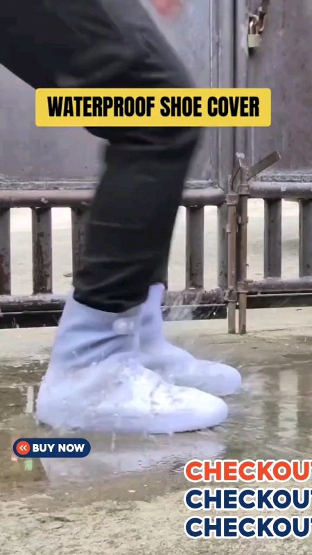 WATERPROOF SILICONE SHOES COVER ✅✅✅ #MasMuraSaShopee #unisex #silicone #shoes #covershoes #cover #waterproof #fyp