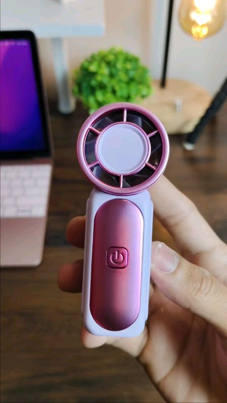 3600mAh Portable Mini Handheld Fan 3.5 Inch High Speed Personal Turbo Strong Wind Outdoor Travel Fan#FreeCoinsInShopeevideo #buy #viral