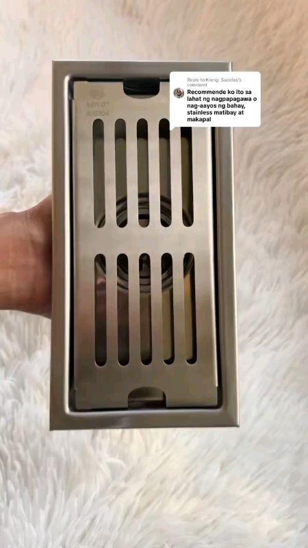 Square Floor Drains Sus304 Stainless Steel Shower Drainer Bathroom #MasMuraSashopee #ShopeePHPayDaySale #FreeCoinsInShopeevideo #HugotSaShopee