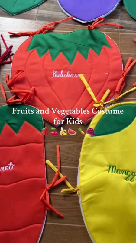 #costume #costumeforkids #fruitcostume #vegetablecostume #nutritionmonthcostume #gogrowglow #MasMuraSaShopee #shopeevideo