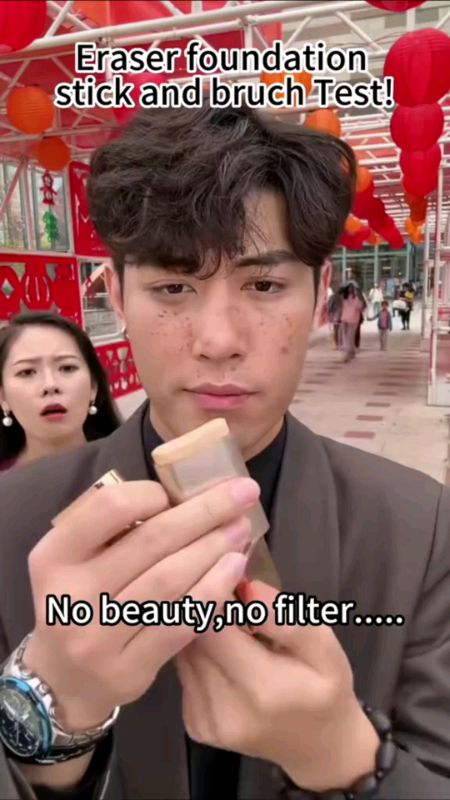 BELLAPINK Foundation Stick Concealer – Oil Control & Long-lasting 24H Wear