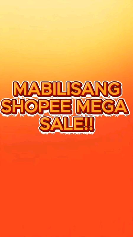 MABILISANG SHOPEE MEGA SALE‼️‼️#megadiscount #ShopeeVoucher #discount #sale #ShopeeLive #shopeelive #shopeefinds