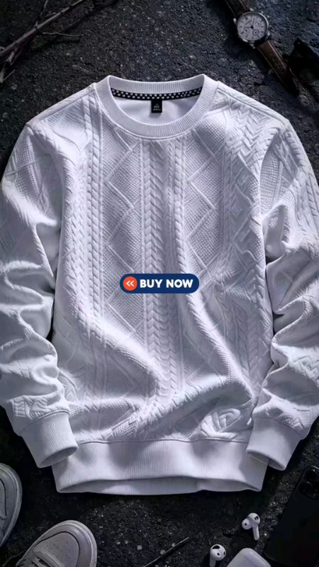 mens knitted sweater retro aran cable knit #fullover #casual #crew #neck #long #sleeve #for #men #jacket