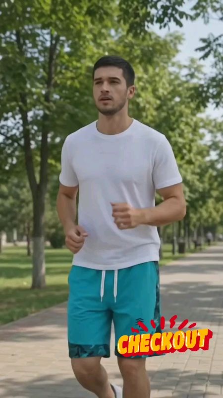 Casual Shorts for men jogging Beach Camouflage Print Short 61390#MasMuraSaShopee