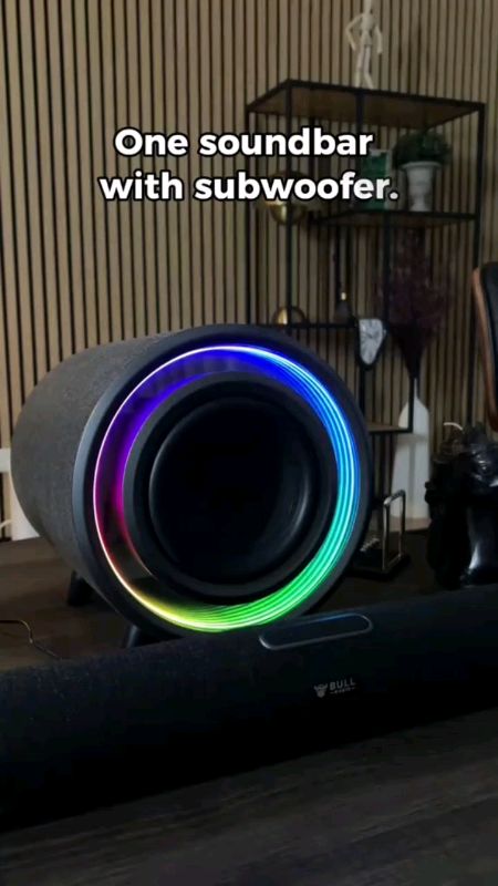 #BullAudio #AURA #Bluetooth #Soundbar #Wireless #SubwooferSpeaker #W/ #RGB #LightsLedIndicator#💯✅❤️ #fyp #freecoinsInShopeevideo #MASMURASASHOPEE