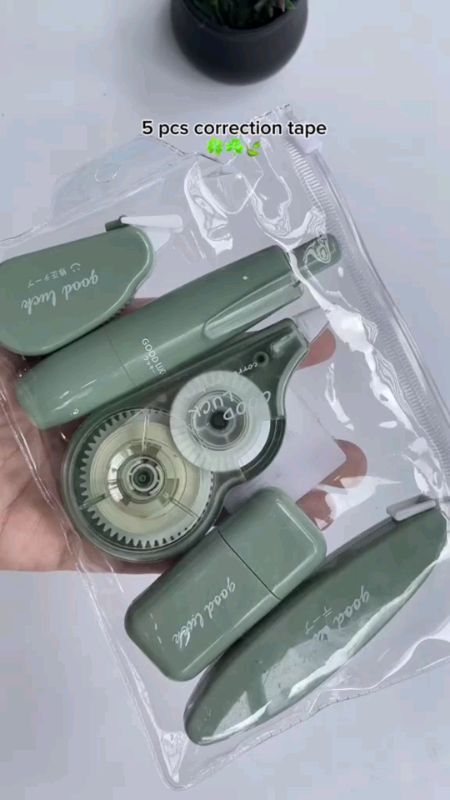 5pcs Correction tape#budgetfinds #MasMuraSaShopee #freecoinssashopee