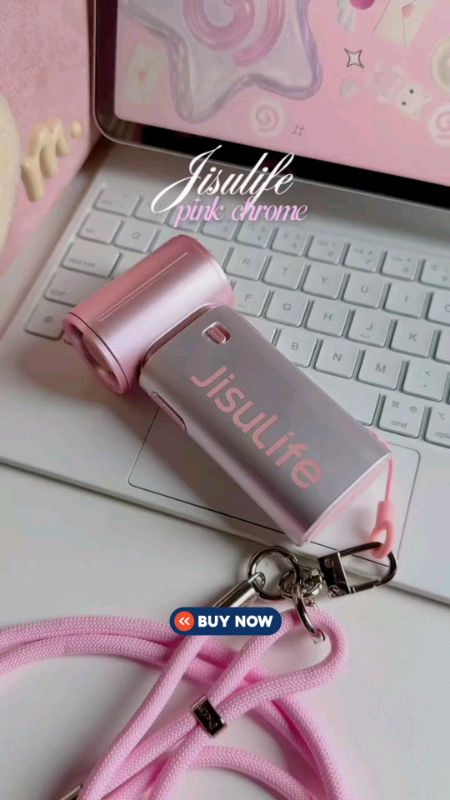 obsessed with jisulife’s new handheld mini fan 😩💗 @Jisulife-PH #jisulife #minifan #handheldfan #pinkfan #pinkaesthetic