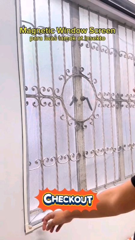 Magnetic Window Net Screen #shopeeVideo #FreeCoinsInShopeeVideo #magneticmosquitonet #antimosquito #magnetic #netscreen