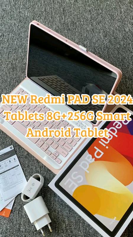 NEW Redmi PAD SE 2024 Tablets 8G+256G Smart Android Tablet learning Tablet #FreeCoinsInShopeeVideo
