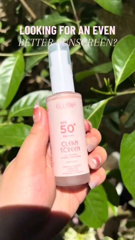ELLANA Clean Screen and Skincare Products #ellana #sunscreen #skincare