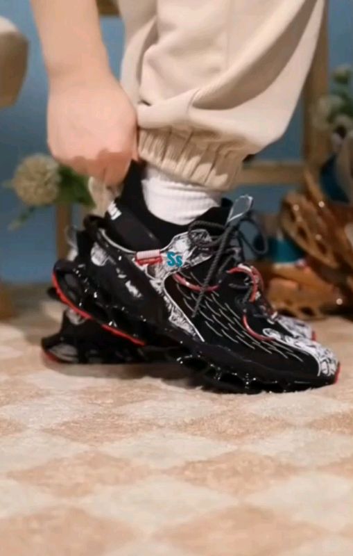 MENS SHOES SHOCK ABSORPTION RUNNING SHOES    #SHOES#RUBBERSHOES #FASHION #SNEAKER #RUNNINGSHOES