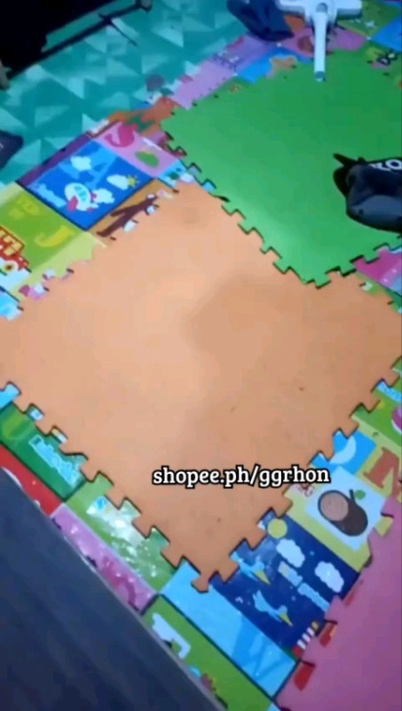 4 Pcs. Baby's Puzzle Mat or Playing Mat Area (60x60cm)#MasMuraSaShopee