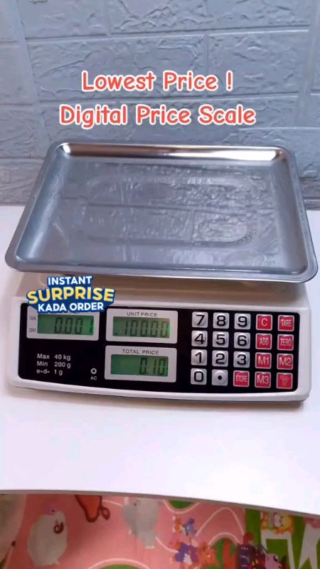 #FreeCoinsInShopeeVideo DIGITAL PRICE SCALE Rechargeable #MasMuraSaShopee #trending #paydaysale #viral