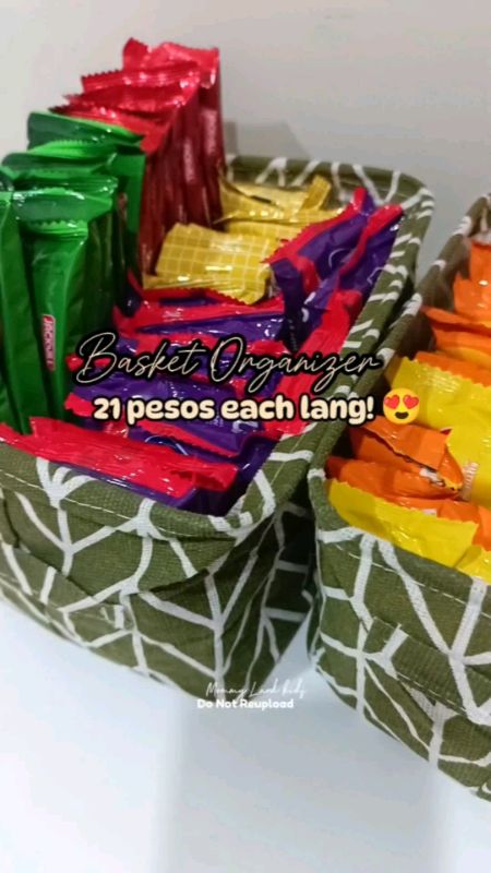 Cloth basket organizer 😍😊 #basketorganizer