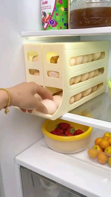 #FreeCoinsInShopeeVideo #egg #organizer #storage #rack #for #kitchen #home #foryou #fyp #trending #shopee #video