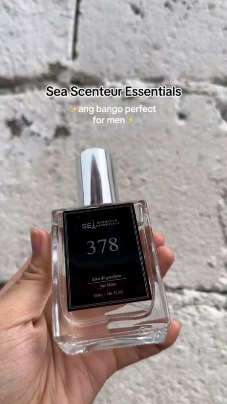 scenteur essential for men perfume #MasMuraSaShopee #FreeCoinsInShopeeVideo