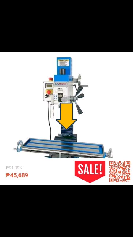 Bench Drilling And Milling Machine 13-32mm High-power Multifunctional  Industrial Heavy Duty 13-32