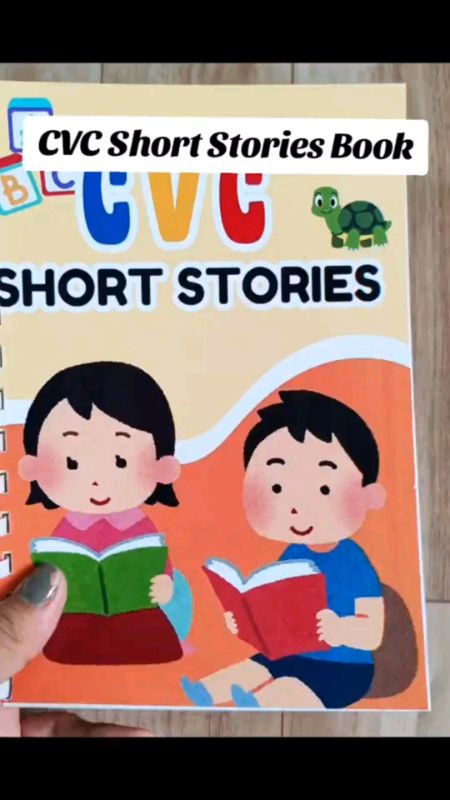 CVC Short Stories Book #kids #MasMuraSaShopee #FreeCoinsInShopeeVideo