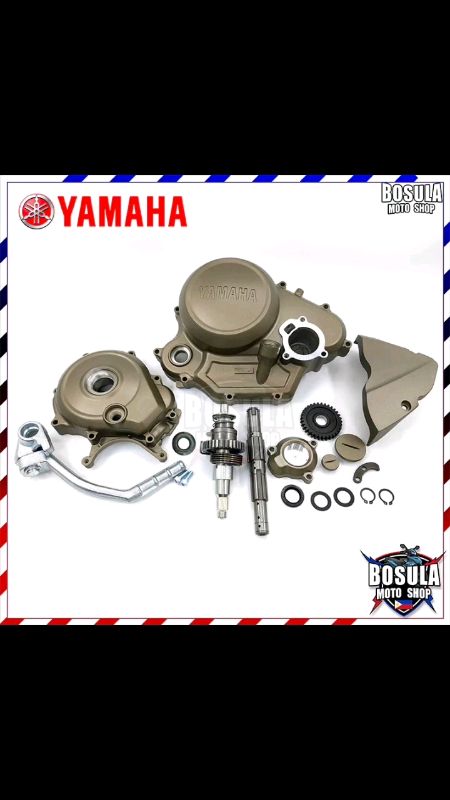 Yamaha Original Crankcase Cover All Set for Sniper 150 Crankcase half sleeve#yamaha#crankcasecover#original