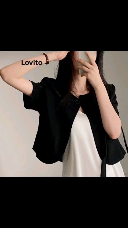 Lovito Blazer LNM69297 #LOVITO #BLAZER