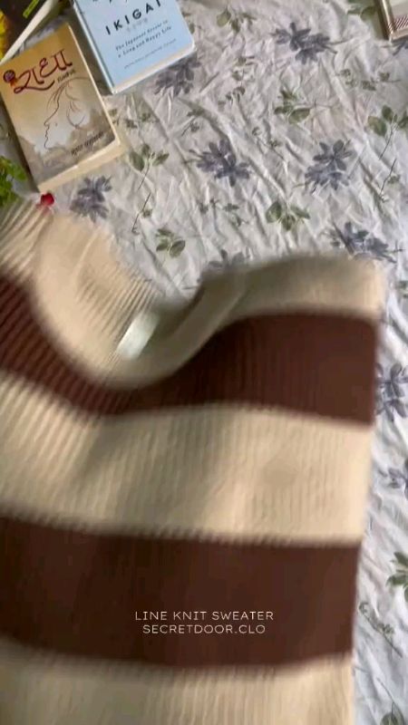 Striped sweater #MasMuraSaShopee