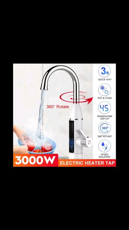 Check out 3000W Instant Electric Hot Water Heater Faucet Temperature Display Instant Heating Tap Water Heater for ₱996. Get it on Shopee now! https://