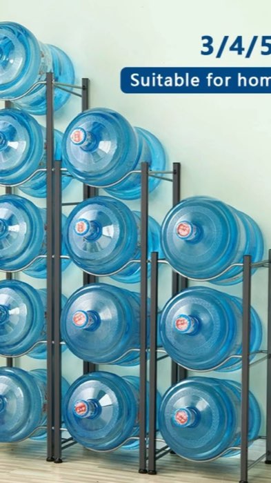 BOOB 3/4/5 Layer Mineral Water Dispenser Rack Stand Water Container Gallon Jug Organizer Rack Stand #fy #fypage #fyp #container #organizer