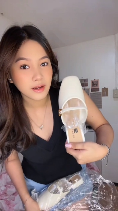 P100 BELOW LANG 'TONG SANDALS! 👡 | FLAT SHOES FRENCH RETRO STYLE #MasMuraSaShopee #FreeCoinsInShopeeVideo #XTRAChallenge #Sandals #Flat #Shoes #Shoe