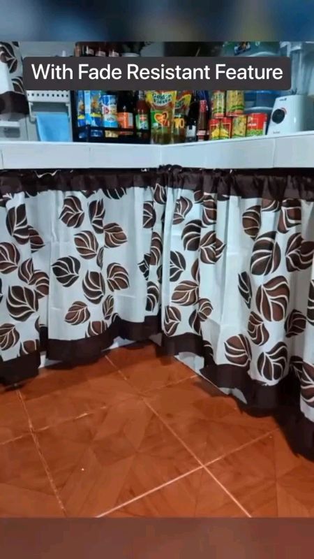 Leaf Design curtain sink#MasMuraSaShopee #FreeCoinsInShopeeVideo