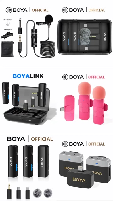 #boya #lavalier #Wireless #mic #FreeCoinsInShopeeVideo #sale #foryou #everyone #musthave #vlogging #wirelessmicrophone #noisecancellation #buynow #fyp